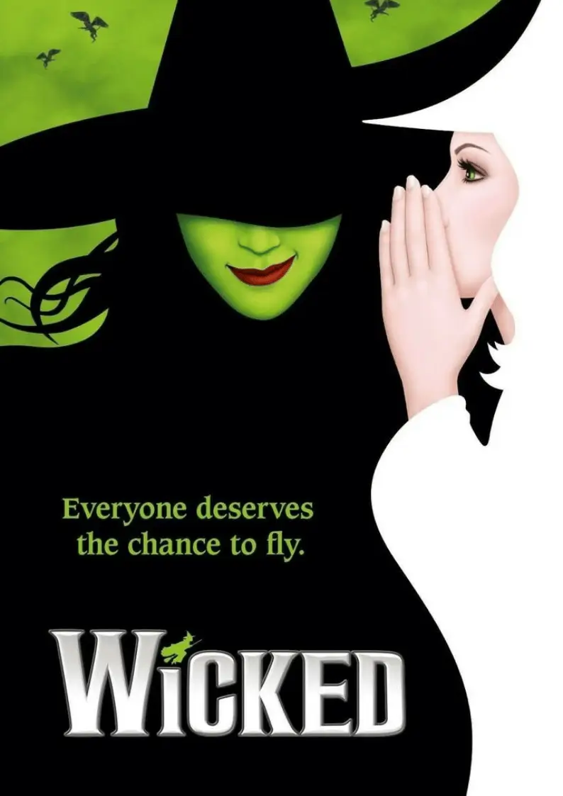 Wicked theater production poster